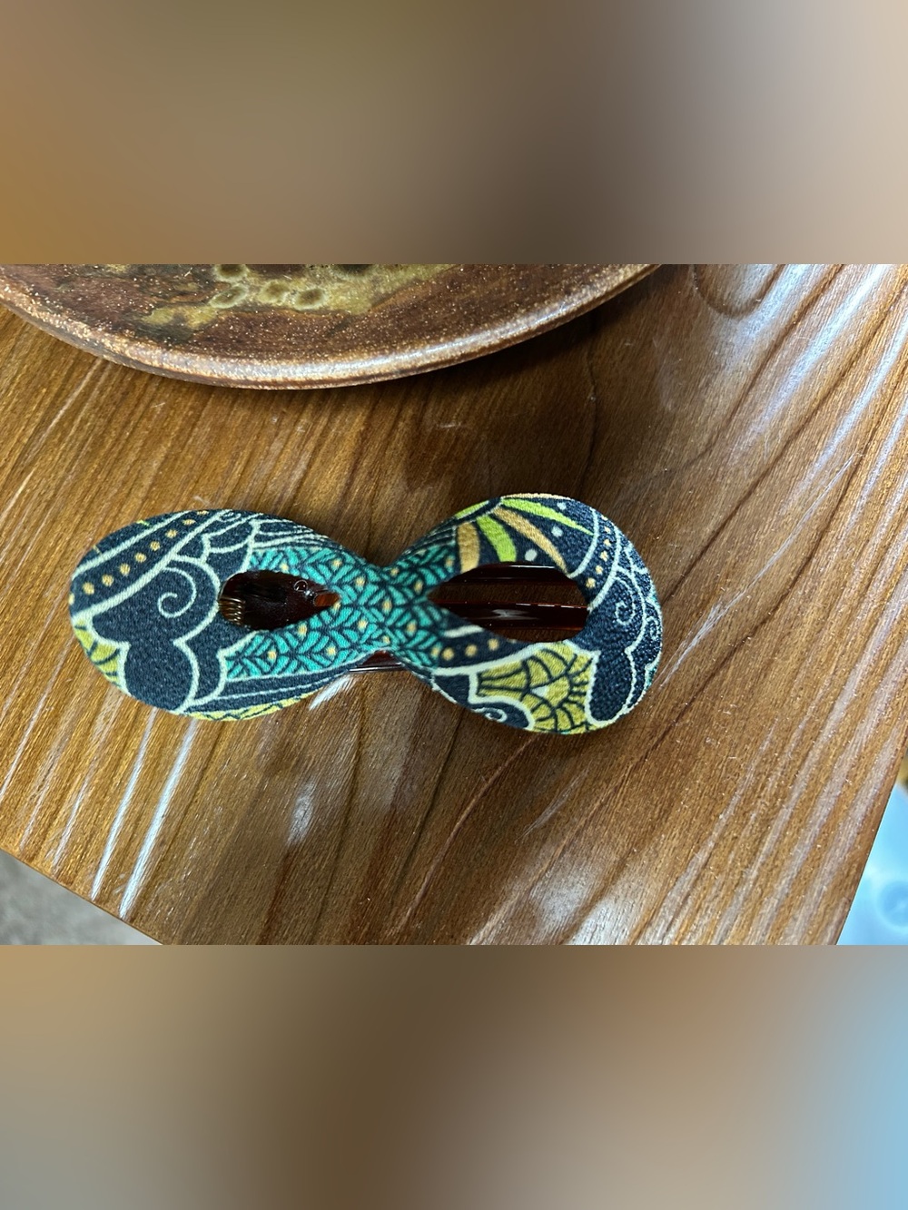 Kimono Fabric Hair Clip